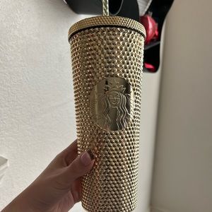 Nwt Starbucks gold tumbler